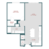 A4 One bedroom, One bathroom